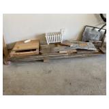 Barnwood and miscellaneous wood.