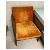 MCM orange crush chair