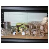 Mcm glasses, vases, misc