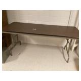 6 ft heavy folding table