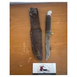 Boy Scouts of America Knife and sheath