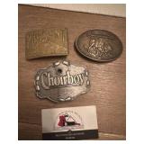 Belt buckles