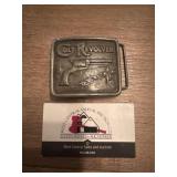 Colt Revolver belt buckle