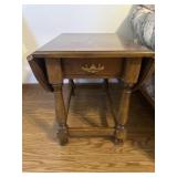 Drop leaf side table