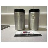 MCM metal salt and pepper shakers