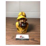 Ship captain ceramic