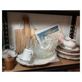 Misc glassware and decor