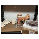 Barbie plate and misc