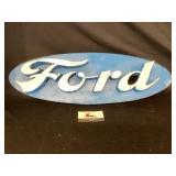 Metal Ford sign