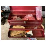 Metal Toolbox with Hardware