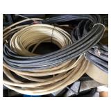 Heavy rubber coated wire