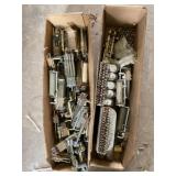 Misc phone parts/ shelf full bring boxes