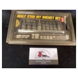 Star bit socket set
