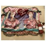 I love Lucy throw and fleece throws
