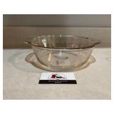 Fire King Pan with Gold Spec