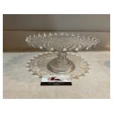 Glass Cake plate