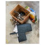 Basket, yak tracks and misc