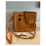 Purse with cup holder