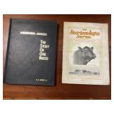 Vintage Aberdeen Angus book and Journal