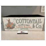 Cottontail wood box