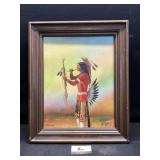 Framed painting ' Indian Summer'