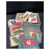 Vintage Cloth Country Flags