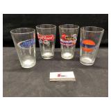 Bud Light glass ware