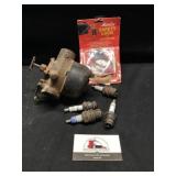 Carburetor and plugs