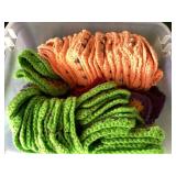 Tote of Crocheted granny squares