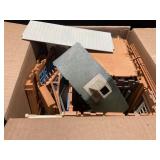 Playmobile western train depot