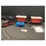 Playmobile western train, train track