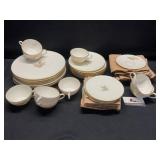 Lenox wheat pattern china