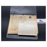 Vintage Soldiers Mail Envelopes