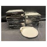 8 country geese Plates