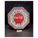 Coca cola clock