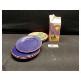 Southwest themed plates and decor