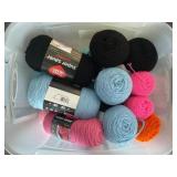 Tote of various yarn