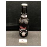 Bud Football glass jumbo bottle