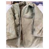 Wool lined military jacket