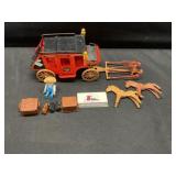 Playmobile stage coach set