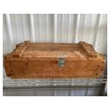 Wood ammo box