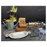 Metal and Wooden Decor