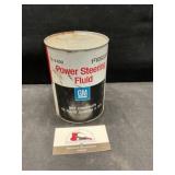 GM power steering fluid can