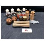 Salt and pepper shakers