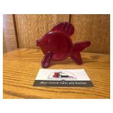 Glass fish decor