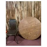 Chair and table top