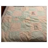Vintage baby quilt