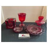Ruby Red Glasses