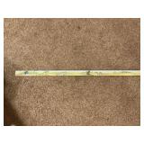 Hand painted yardstick