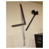 Clamps and squares